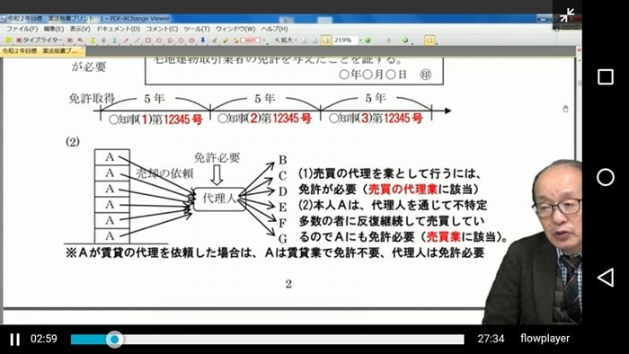 スマートフォンで視聴できる講義動画